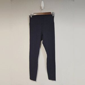 Zyia blue and black soft workout leggings